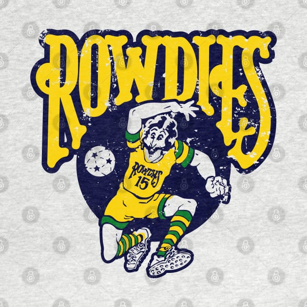 1975 Tampa Bay Rowdies  Vintage Soccer by ryanjaycruz